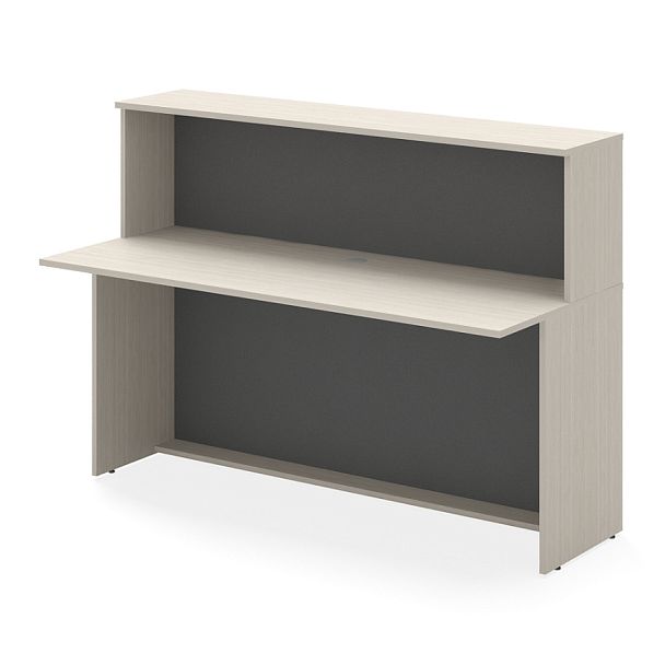 Стойка-ресепшн "Тандем"  ПК-УНФО-СКР160х70-В1-909 дуб альпийский - Вид 1