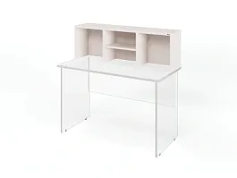 ЛАЙТ / LIGHT RLG062 Настольная полка 120x28x39 Дуб Молочный - Фото предпросмотра