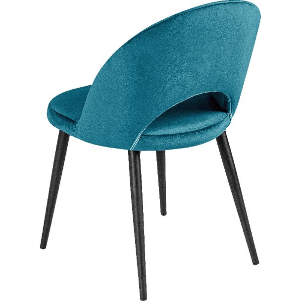 Комплект кухонных стульев Рэди изумрудный велюр/черный, 4 шт. - Вид 5