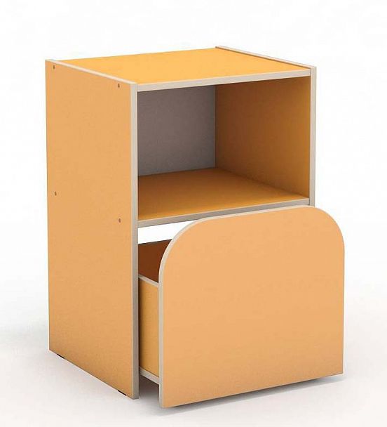 Секция 2-х ярусная с выкатным ящиком для Стенки "Антошка" - Вид 2