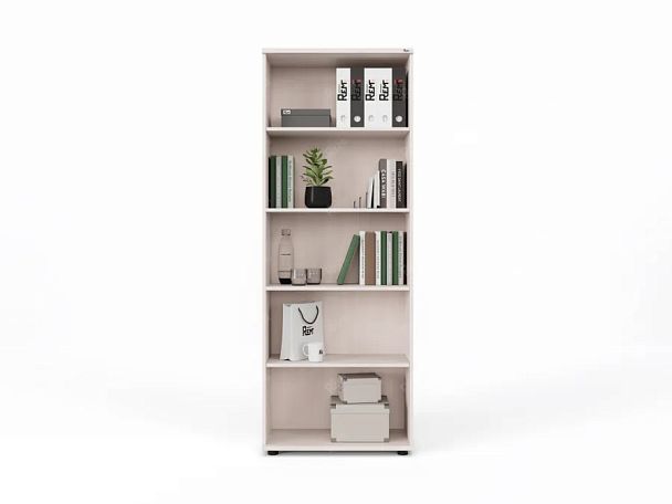 ЛАЙТ / LIGHT RLG027-70x35 Широкий стеллаж 70x35x183 Дуб Молочный - Вид 4