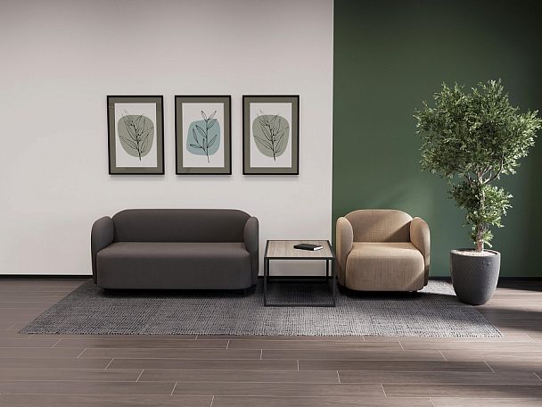 Mons Кресло MNS-01 Teddy 947/Металл Черный 800*700*740 - Вид 5