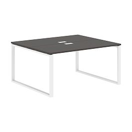 Стол 2-х местный EQWST 1513 Мокко/Белый 1560х1346х750 EDIS - Фото предпросмотра