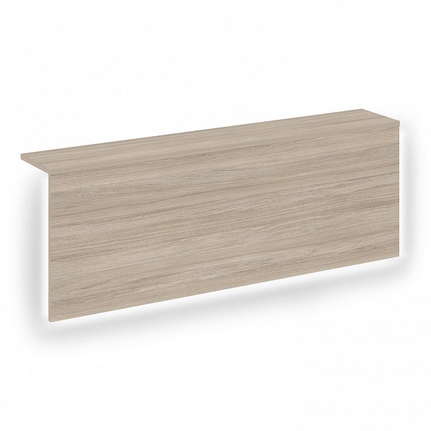 Накладка с подсветкой прямая высокая на 2 модуля "Onix" О.R-NP.V-118.2.S дуб аттик - Вид 1