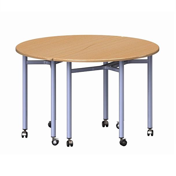 Стол ученический трансформер "Круглый" н/рег (1 гр.) - Вид 1