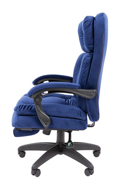 Кресло Chairman Home 442 Россия ткань Т-82 синий - Вид 6