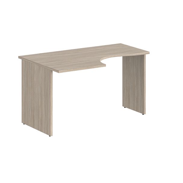 Стол эргономичный Sigma 1400х900х750 левый / цвет: дуб светлый - Вид 1