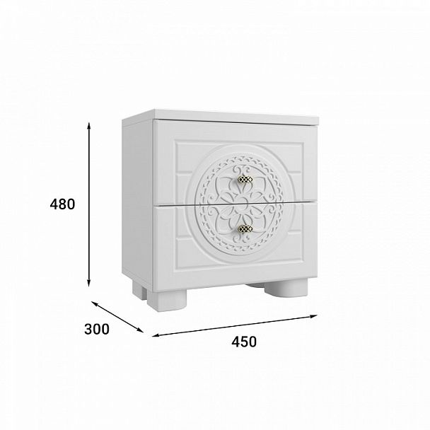 Тумбочка Монблан МБ-38К - Вид 6
