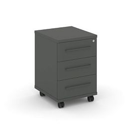 Rift Тумба мобильная усиленная RF.TM-002 Антрацит/Металл Антрацит 416*460*615 - Фото предпросмотра