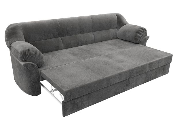Диван прямой Карнелла Велюр серый - Вид 7