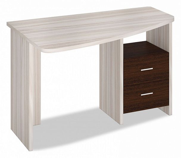 Стол письменный Домино Лайт СКЛ-Крл 120 Венге/Карамель левый - Вид 1