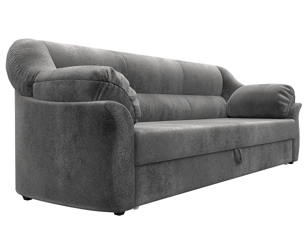 Диван прямой Карнелла Велюр серый - Вид 3