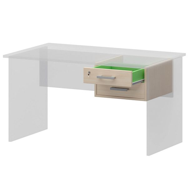 Тумба подвесная АТ-02 Бук 430x450x280 Арго - Вид 1