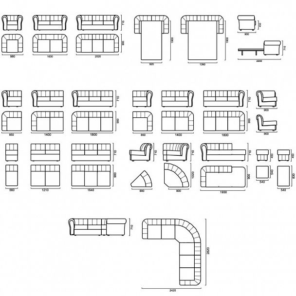 Диван "Бруклин" 2 - Вид 6