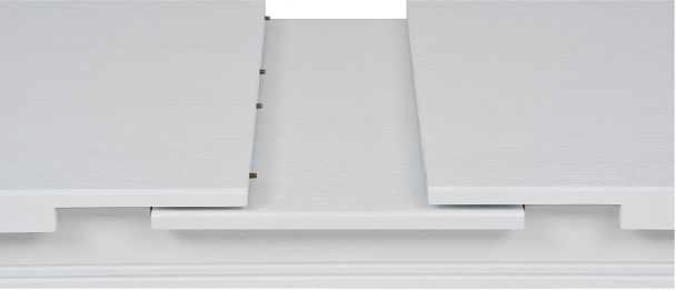 Стол деревянный раздвижной Таурус 140(180)х85х76 Белый - Вид 7