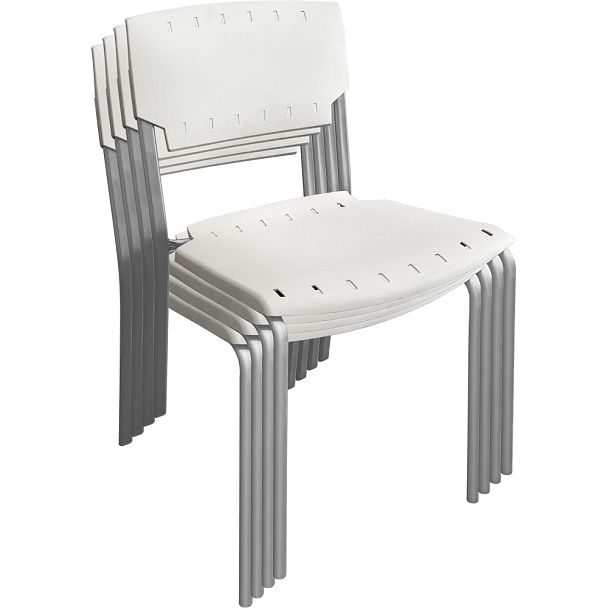 Стул М38-01 синий стопируемый - Вид 2