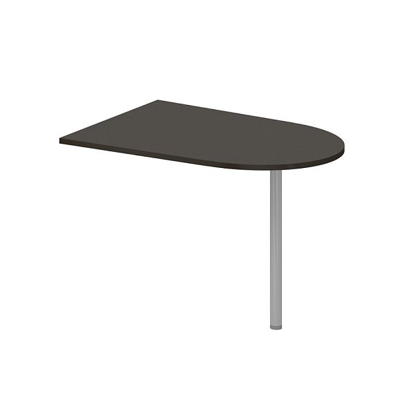 Столы приставные "Компьютерные столы"  ПК-АРМ-СТП110Х75-В2-134А венге - Вид 1