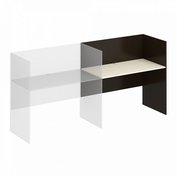 Стол дополнительный правый "Система-M" ПК-ССМ-СТ1Д118Х61ПЭР/Д-В2-180 клен - Вид 1