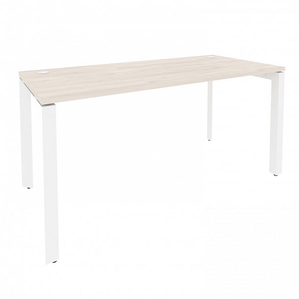 Стол рабочий "Onix" O.MP-SP-4.7 денвер светлый/белый - Вид 1