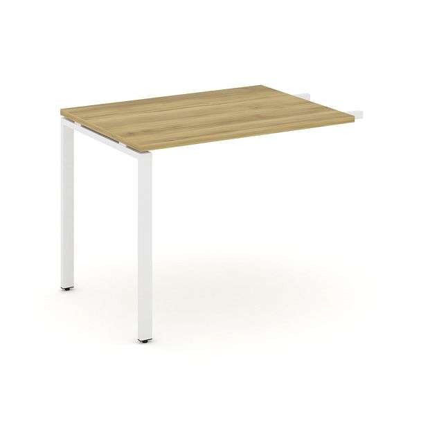 Concept Брифинг-приставка CN.BR-001 Дуб Винченцо/Металл Белый 980*720*750 - Вид 1