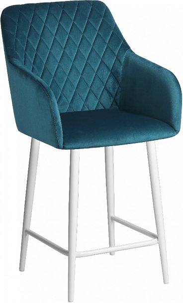 Комплект полубарных поворотных кресел Барли К, Confetti izumrud/белый, 3 шт. - Вид 4