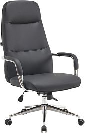 Кресло руководителя Everprof Vesta (Веста) Экокожа Черный - Фото предпросмотра