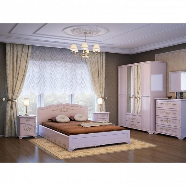 Кровать "Муза-2 200" сосна - Вид 4