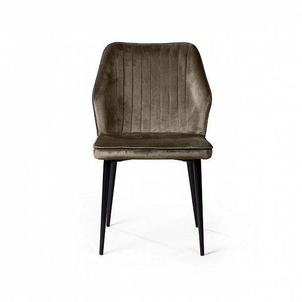 Стул Berg, бархат коричневый 12 - Вид 2