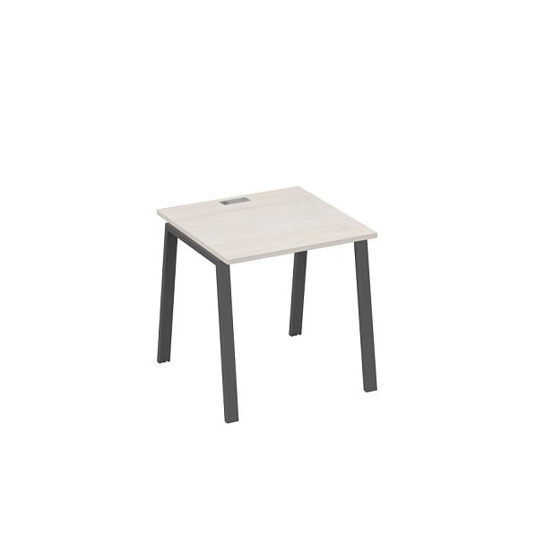 Стол письменный на металлокаркасе TRE A4 А4 Б3 021 БП дуб / металлокаркас антрацит - Вид 1