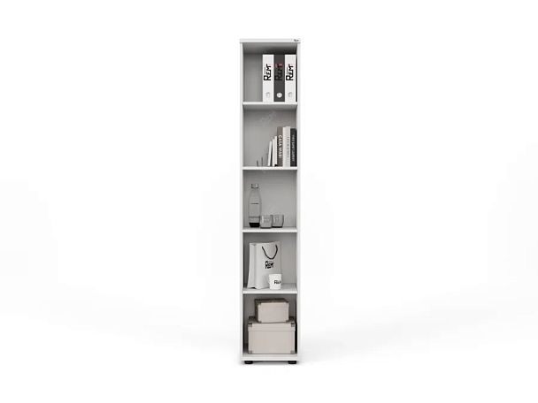 ЛАЙТ / LIGHT RLG026-35x35 Узкий стеллаж 35x35x183 Белый - Вид 7