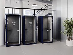 Новинка! Серия акустических кабинок SoundCube.