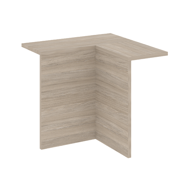 Onix Накладка угловая высокая внутренняя левая O.R-NU.V.VNU (L) Дуб аттик 759*759*674 - Вид 1