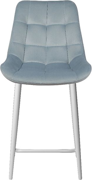 Комплект полубарных поворотных стульев Эйден, Confetti dusty blue/белый, 3 шт. - Вид 3