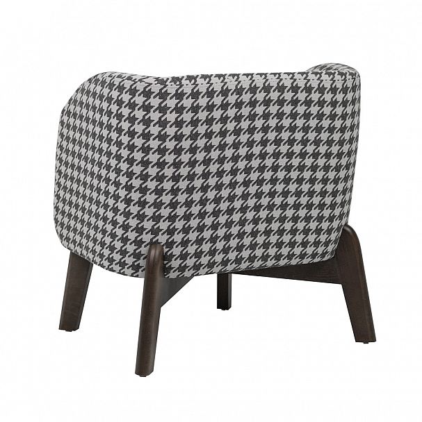 Кресло Dasch, жаккард / клетка - Вид 4