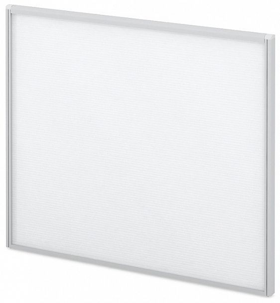 Модуль сплошной "Мобильные офисные перегородки «Логика»" ПК-ЛГ-МДС138х160П-В1-160 белый - Вид 1