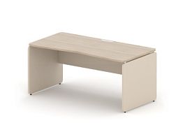 RAC002-16x8 ACCORD Стол симметричный, без заглушек 1600х800х735 Сосна Аланд/Кашемир - Фото предпросмотра