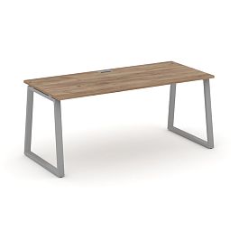 Style Project Direct Direct Стол письменный SN-6T1.SR-014.M Дуб Табак/Металл Серый 1580*700*750 - Фото предпросмотра