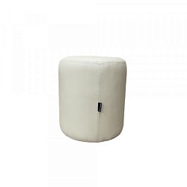 (lor-pk-blk) Пуф Лори круглый размер: d40 см, высота 45 см, бежевый Ecotex 3014 - Фото предпросмотра