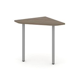 Стайл Проджект Угловой элемент стола SN-4.USP-021 Вяз Благородный/Металл Серый 800*800*750 - Фото предпросмотра