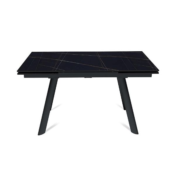 Стол раскладной Stone (140+40+40), керамика матовая Black Gold - Вид 2