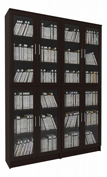 Шкаф книжный Мебелайн-12 - Вид 1