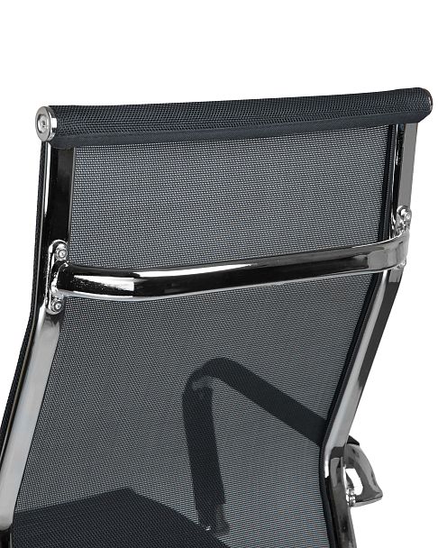 Офисное кресло для персонала DOBRIN CARTER (чёрный) - Вид 8