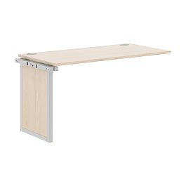Стол промежуточный XQPIST 1470 Бук Тиара/Алюминий 1400х700х750 XTEN-QP - Фото предпросмотра