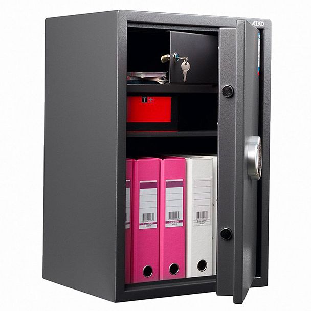 Сейф AIKO "TSN-65ТEL", 650х435x381 мм, 28 кг, электронный замок, полка, трейзер, S10399540914 - Вид 3