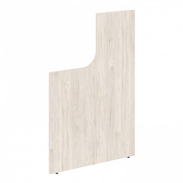 Стойка (боковина) завершающая высокая с вырезом "Onix" О.R-SVV денвер светлый - Вид 1