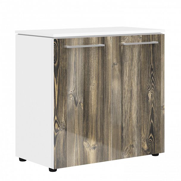 Шкаф "Morris" MLC 85.1 дуб базель/белый - Вид 1