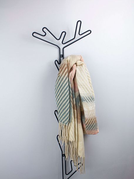 Вешалка Sheffilton SHT-WH37 антрацит - Вид 8