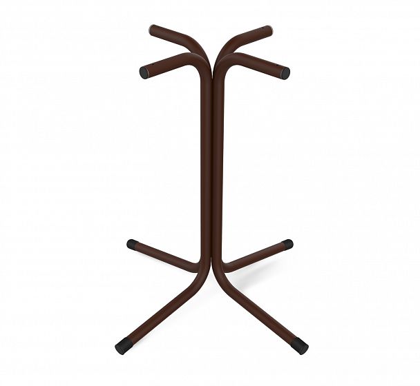 Основание для стола Sheffilton SHT-TU7-1 коричневое (цинк) коричневый муар (цинк)/черный - Вид 3