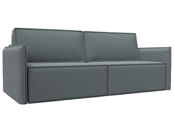 Диван прямой Либерти Рогожка серый - Вид 1