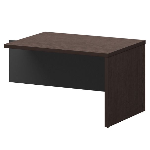 Бриф-приставка KZB-12 Дуб венге/Графит 1200x900x750 Кортез - Вид 1